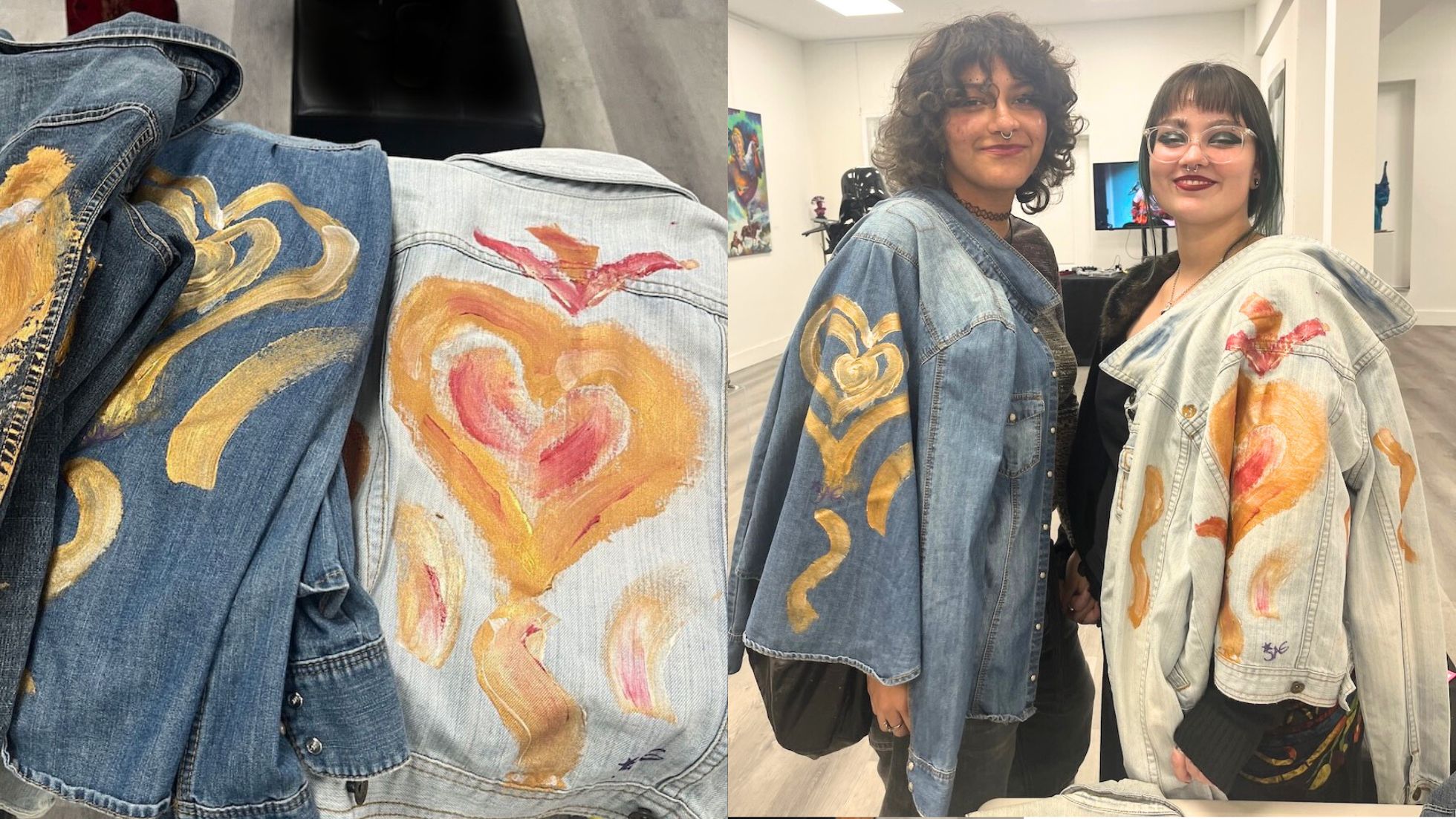 Hand Painted Jackets by Janet Gervers image only