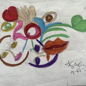 Love All Marker on Canvas by Janet Gervers 2024.jpg