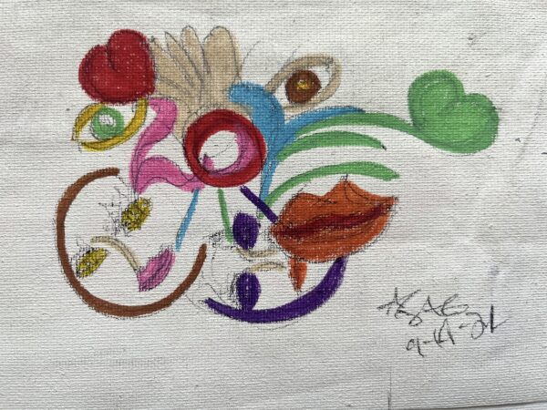 Love All Marker on Canvas by Janet Gervers 2024.jpg
