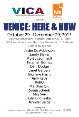 venice here and now show JAnet Gervers Wave Painting Series